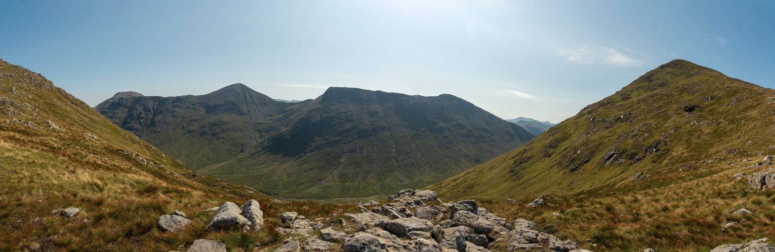 Buachaille Etive Mor depuis Buachaille Etive Beag
