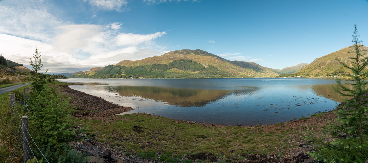 Loch Duich près de Shiel Bridge